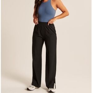 Abercrombie Traveler Track Pants blue gray color size M